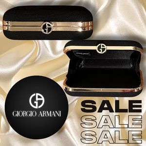 Giorgio Armani Black Clutch